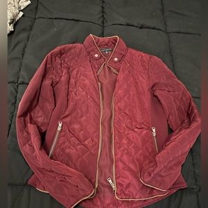 Burgundy jacket small